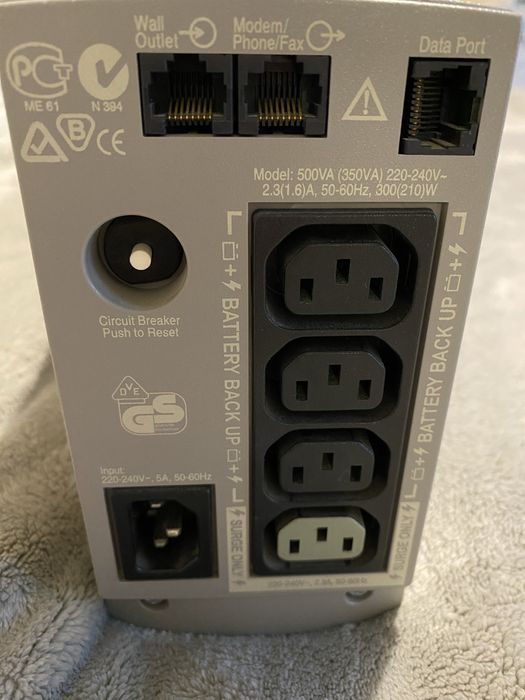 Sursa UPS  APC Back-UPS RS 500 VA, BR500i