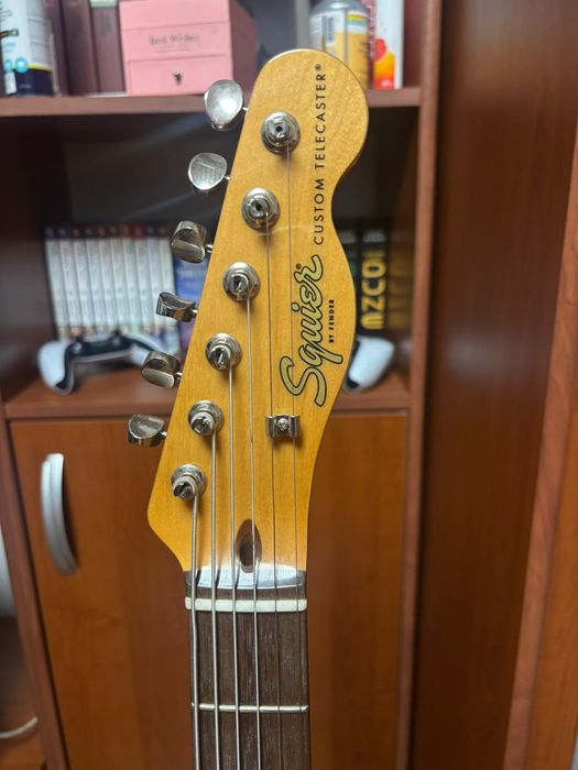 Squier Tele Custom Baritone BK