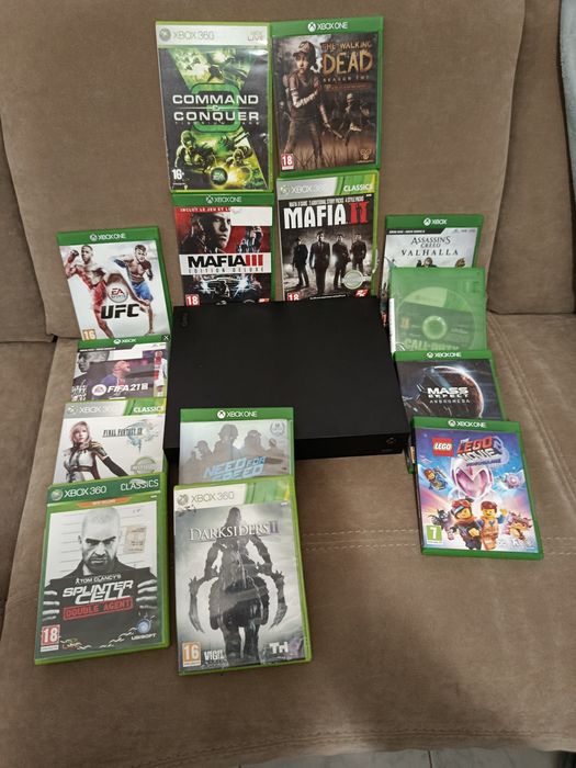 Consola Xbox ONE X 4K de 1TB ( 1000GB )  + 14 JOCURI