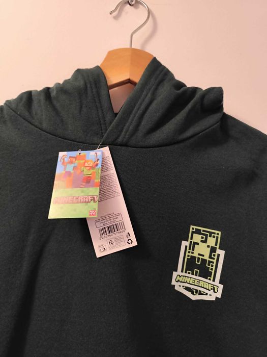 PRET REDUS  -  Set hanorac Minecraft + pantaloni de trening Pepco Teens, mărimea 158/164