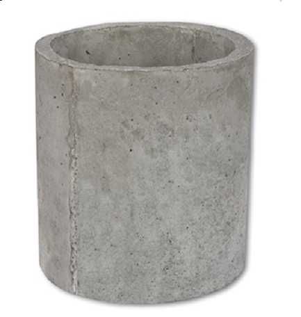 tub beton interior 73cm h90cm perete 8cm