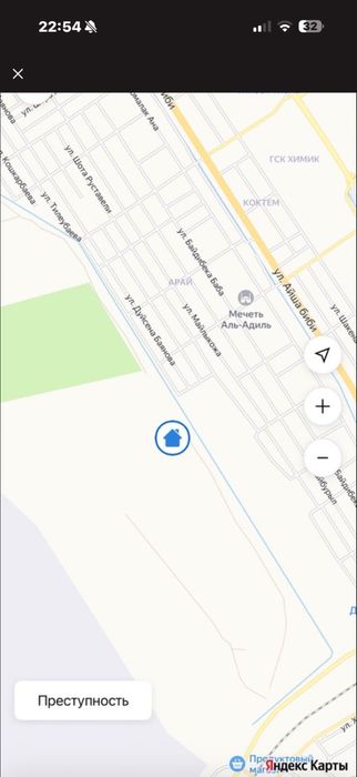 Продам участок 20 соток мкр Арай-2 (КХ)
