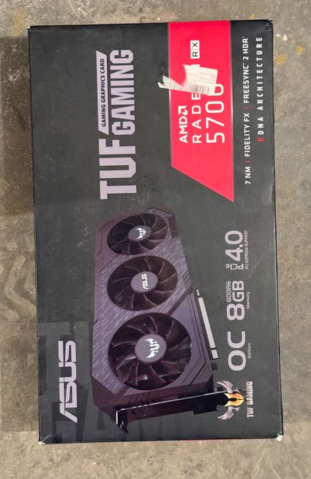 Placa video gaming AMD Radeon 5700 8GB GDDR6 256bit ASUS TUF