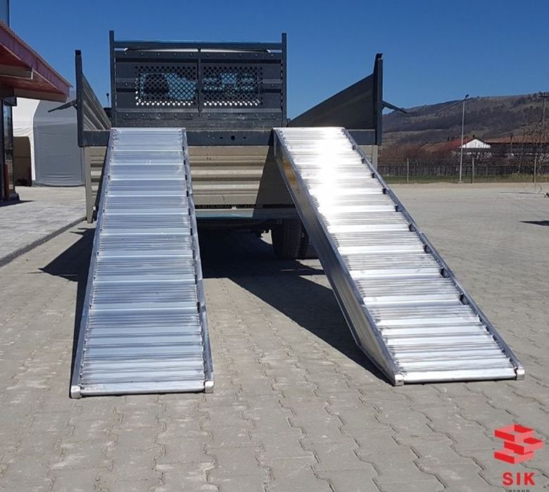 Rampă aluminiu pentru trailer, platformă, basculā tonaj mare
