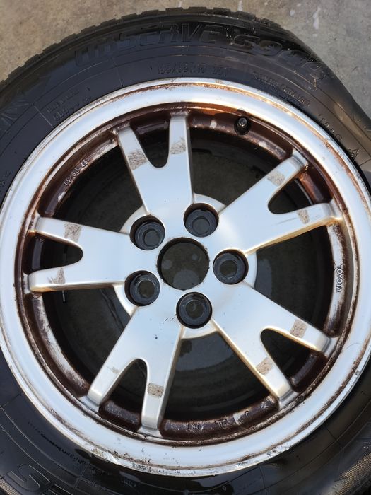 4бр джанти с гуми 15 цола 5x114.3 Toyota Prius / Тойота Приус