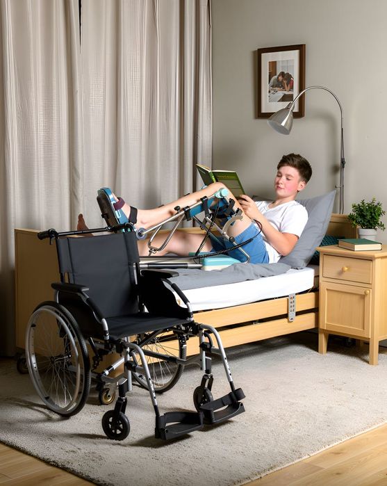 Kinetec Spectra, Model 2025, Aparat CPM pentru genunchi si glezna
