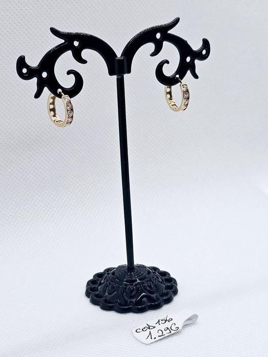 Vand cercei din aur 14 k 1.29 g cod 156