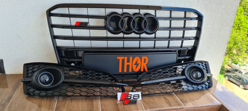 Емблема Audi S3 S5 S7 S8 SQ3 SQ5 SQ7 SQ8 Емблеми V8T V10 W12 Ауди A8L