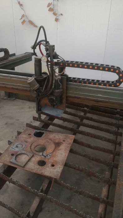 Газорез,управление мач3. Размери на рязане 3м.на 1.75м.