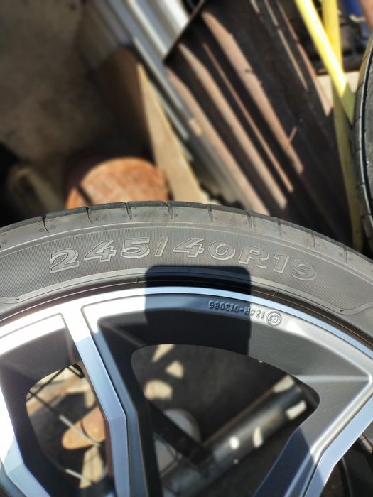 Jante OEM/BMW/G20/G21/X1/X2/Styling 791M/M Sport bicolor gri+diamant/19inch,cauciucuri DOT 2026