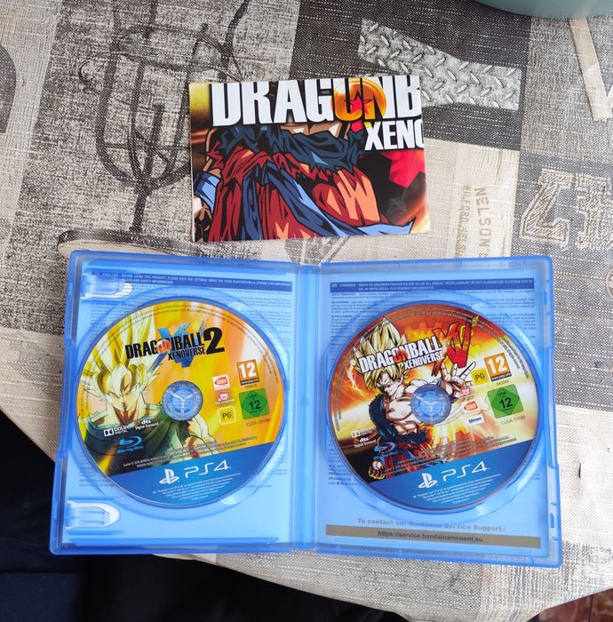 Dragon ball xenoverse 1 и 2 за PS4 + плакат от играта
