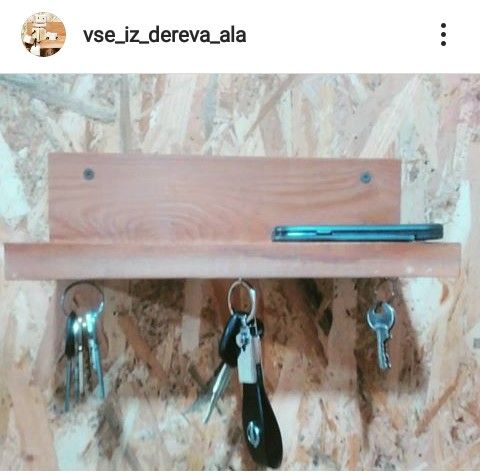 Декор полка для гостинной