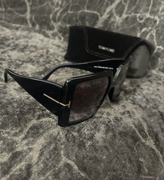 Ochelari de soare Tom Ford Quinn FT0790 01B , oroginali, stare foarte