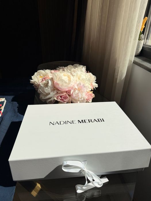 Рокля Nadine Merabi размер М в бял цвят