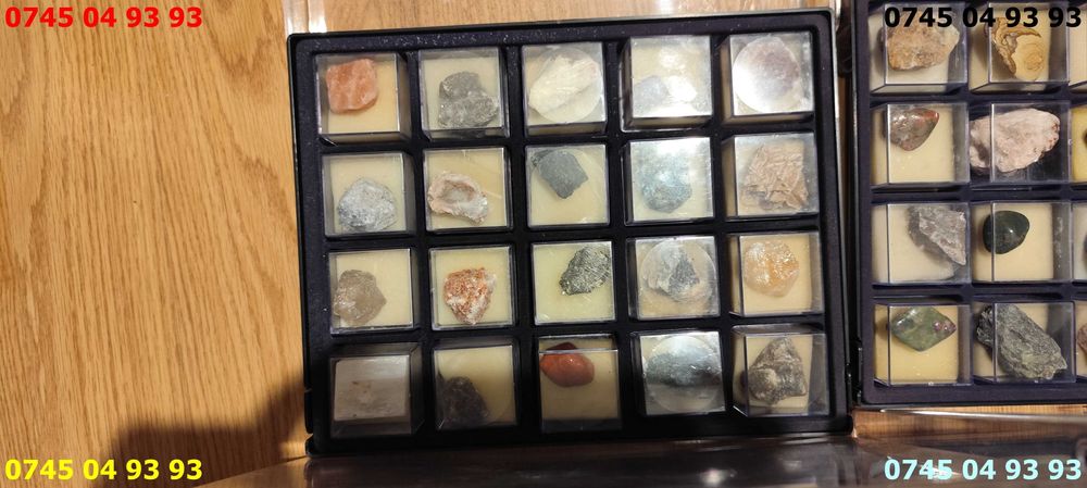 pietre minerale semipretioase 73 buc pret pe toate