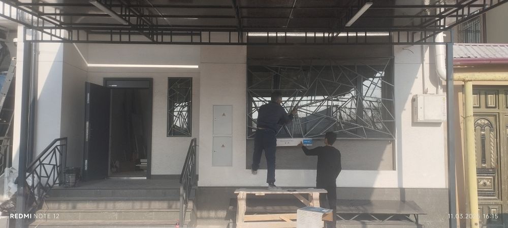 Сварка, навесы перилла козырьки и решетки