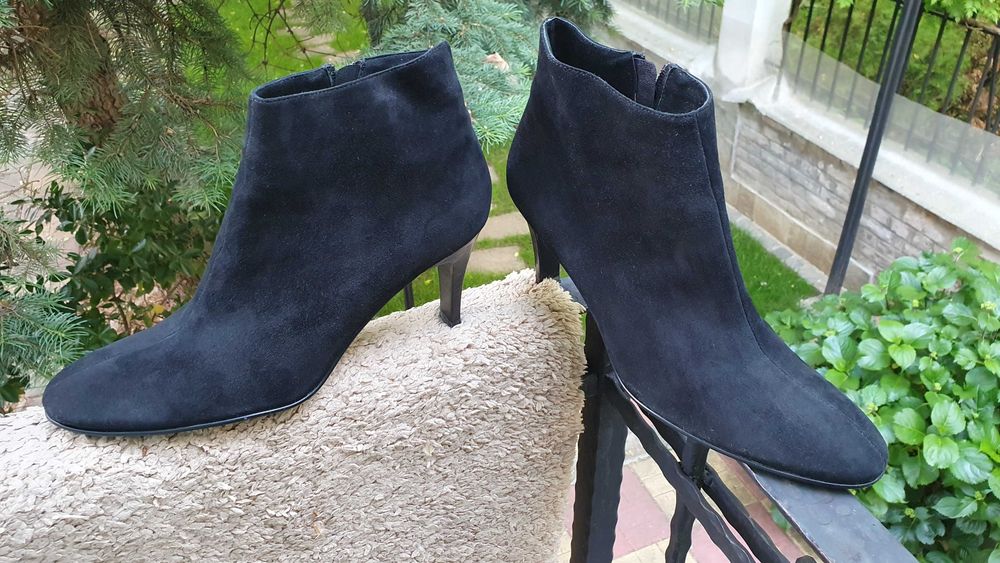 Боти - естествен велур - като нови