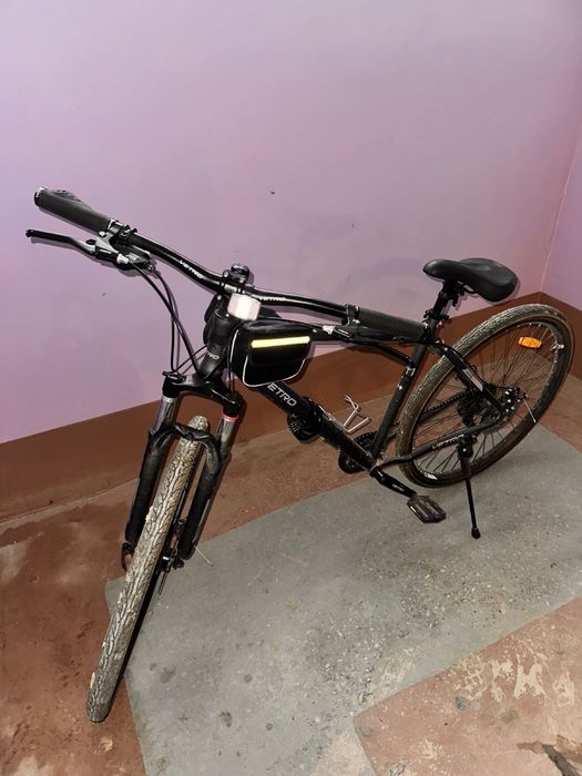 Велосипед с одним переключателем скорости