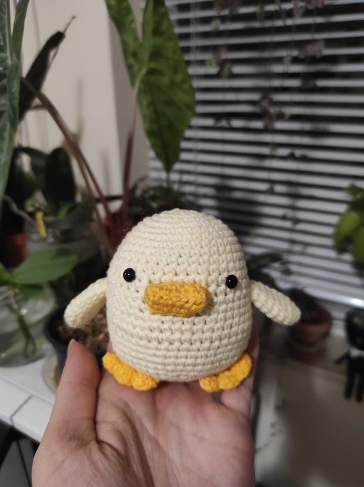 Ръчно изработено плетено пате