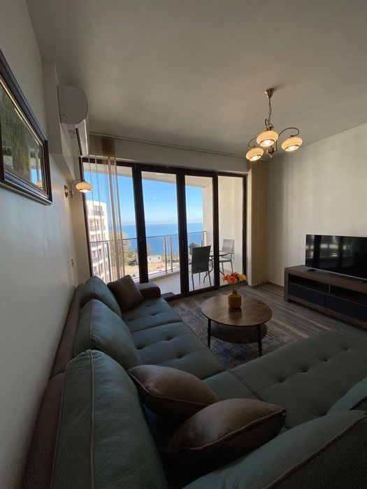 ПОД НАЕМ! Нов,2-ст в луксозен комплекс SKYLINE , к.к Чайка! 800€/месец