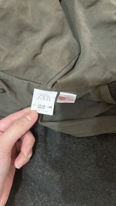 Зара парка шерсть