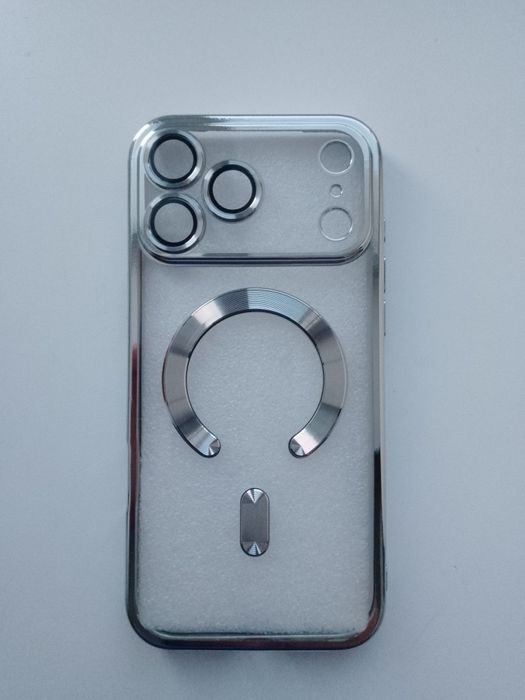 чехол для iPhone 17 Pro Max - Серебро