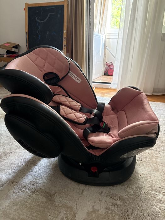 Scaun auto isofix rotire la 360 grade