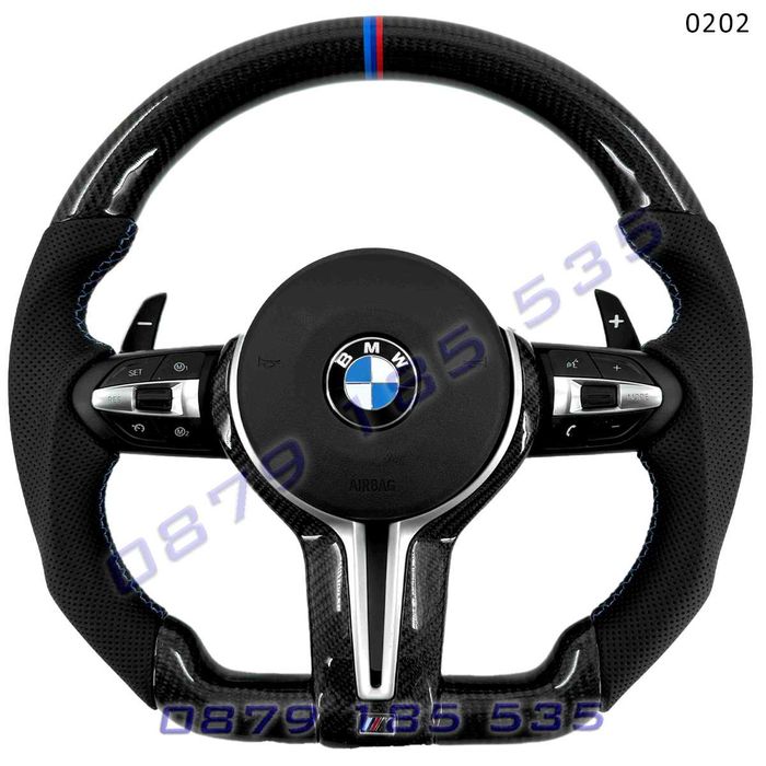 Карбонов M спорт волан BMW F серия 1 2 3 4 X1 X2 X3 X4 X5 X6 бмв ф
