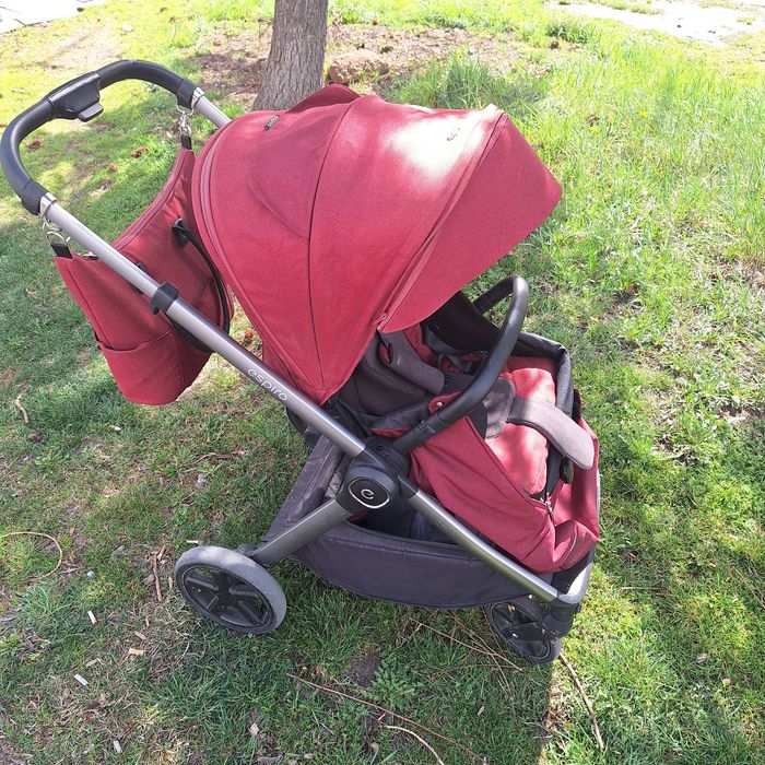 Бебешка количка 2в1 Espiro Only, цвят бордо