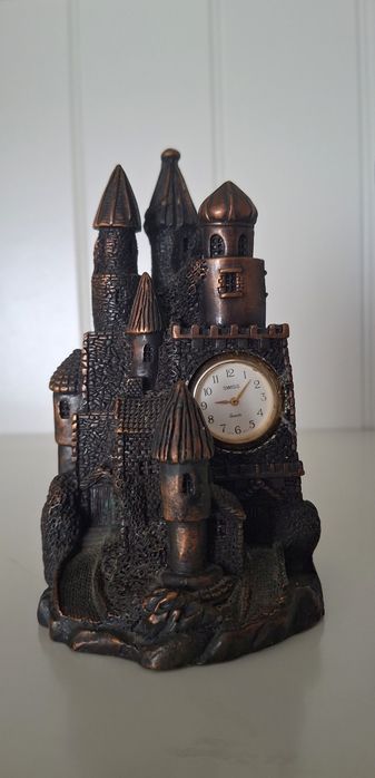 Настольные бронзовые Часы Польша.