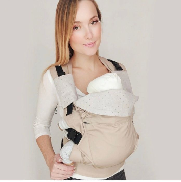 Эргорюкзак, slingoEmma,бежевый
