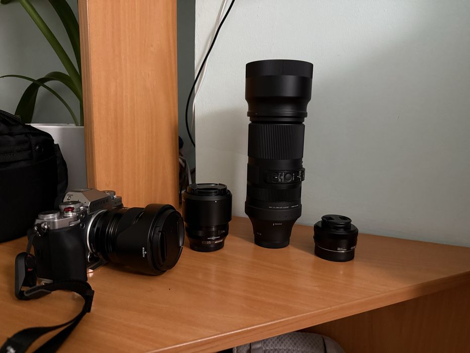 Продам X-T5 + 5 объективов