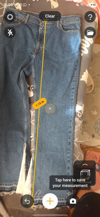 Blugi levis flared
