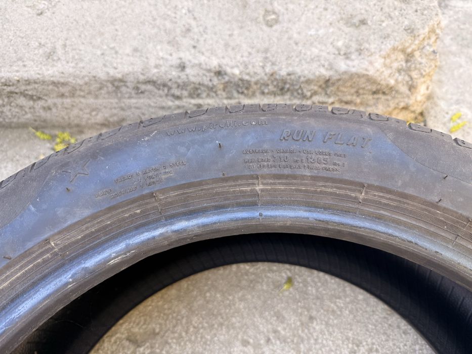 Pirelli run flat 245 45 18 omologate BMW