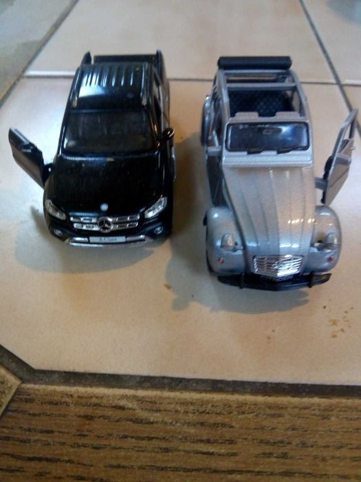 Метална количка citroen cv 2