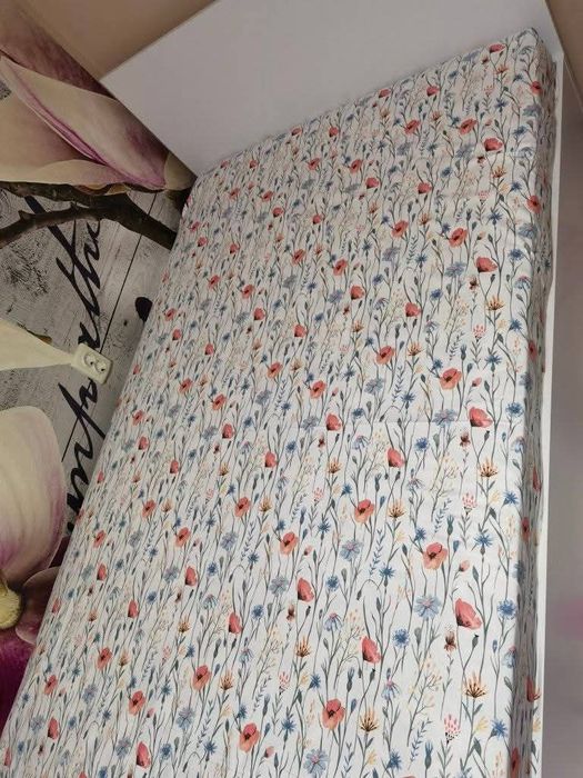 Долен чаршаф с ластик от бархет 100%памук