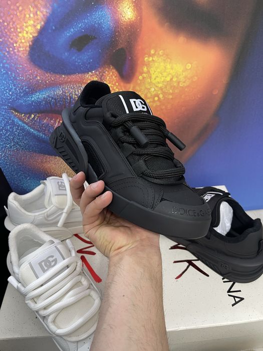 Adidasi Dolce Gabbana piele naturala 100% Full Box colectie noua