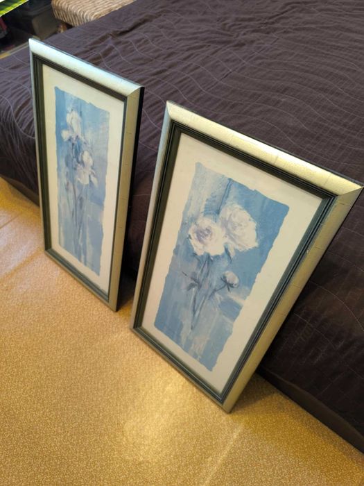 Две картини,силует на двойка! ЦЕНАТА Е ЗА ДВЕТЕ!