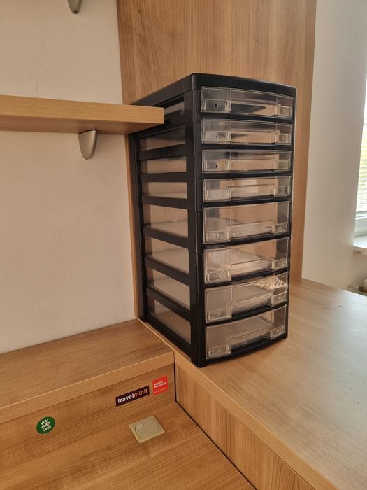 Organizator cu 10 sertare - pt depozitare piese, birou, atelier