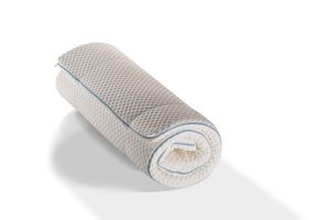 Topper cu fermoar, 90x160, 5 cm grosime