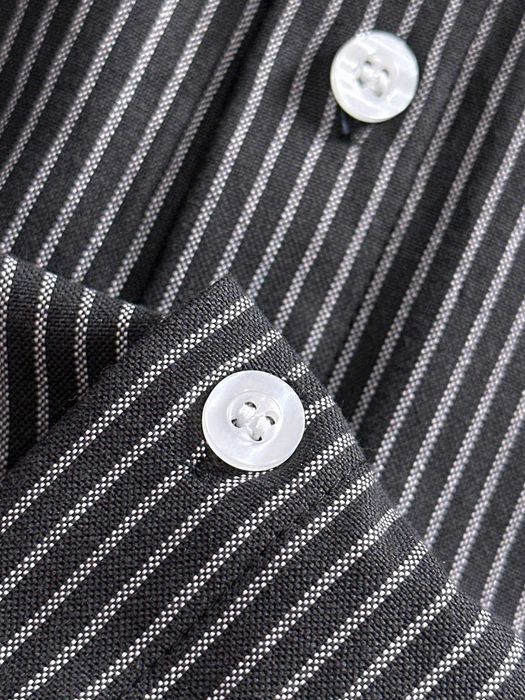Gucci Striped Shirt, cămașă versatilă cu mână lungă