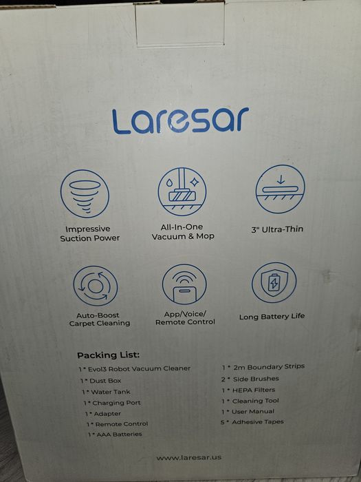 Робот пылесос Laresar evol 3