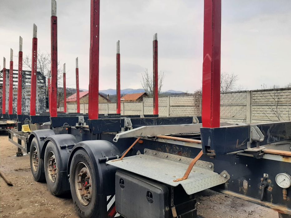 Vand Semiremorca transport lemn SCHWARZMULLER