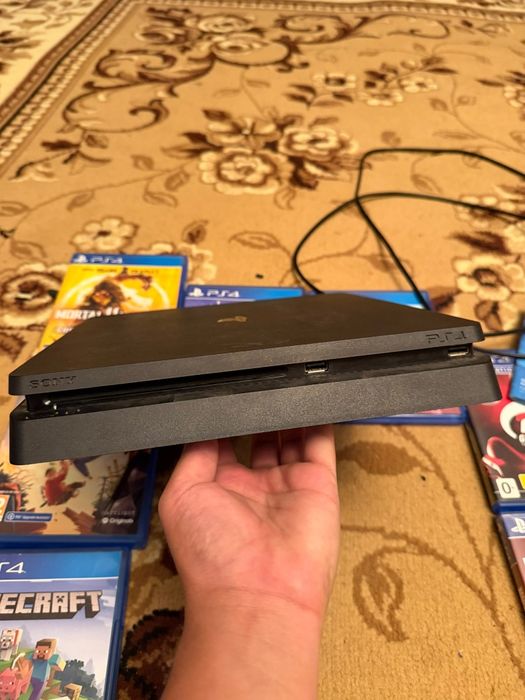 Ps4 slim на 1 терабайт