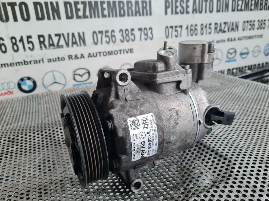 Compresor Clima AC Aer Conditionat Vw tiguan Passat B7 Golf 6 Golf 7 Touran Jetta Caddy CC Seat Sko