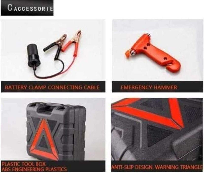 3 в 1 Електрически хидравличен крик/компресор/електрически гайковерт