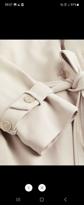 Trench nou HM,marimea M