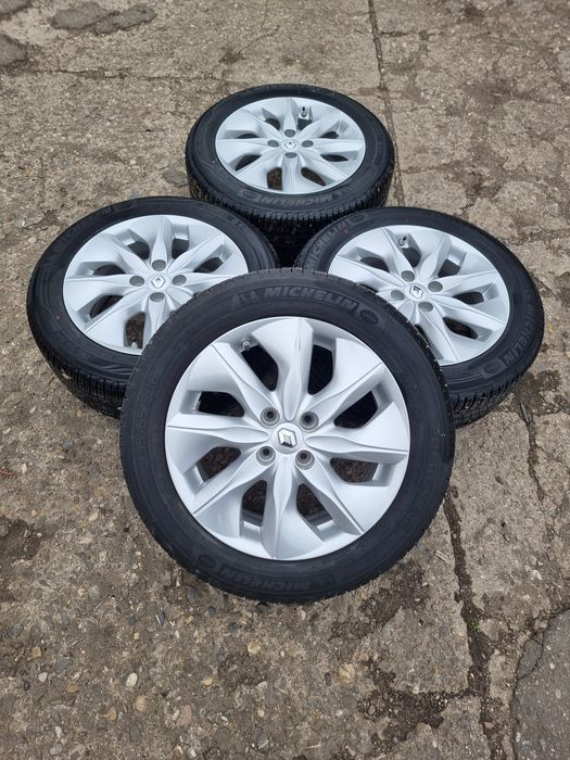 Jante aliaj 4x100 R16~ Renault Zoe,Clio, Captur 1  /Sandero , Lodgy ~Anv 195 55 R16 Michelin