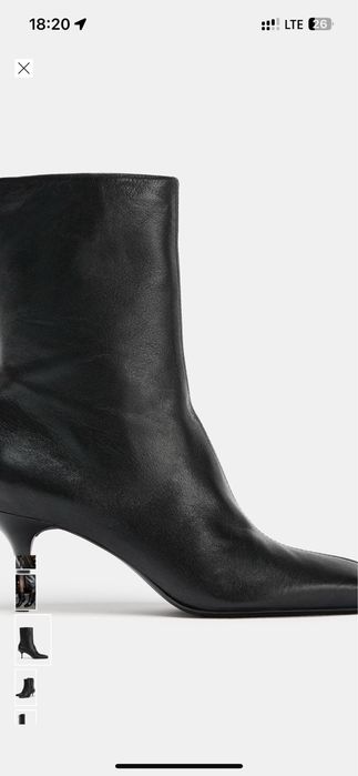 Полусапоги бренд Zara