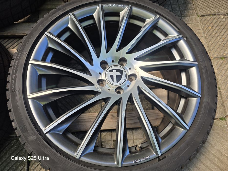 Лети джанти 20ки 5х112 Tomason + зимни гуми 255/35/20 Continental